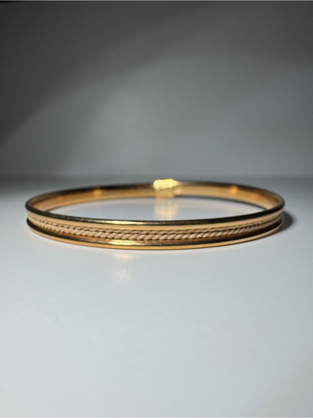 Gold-Tone Bangle Bracelet